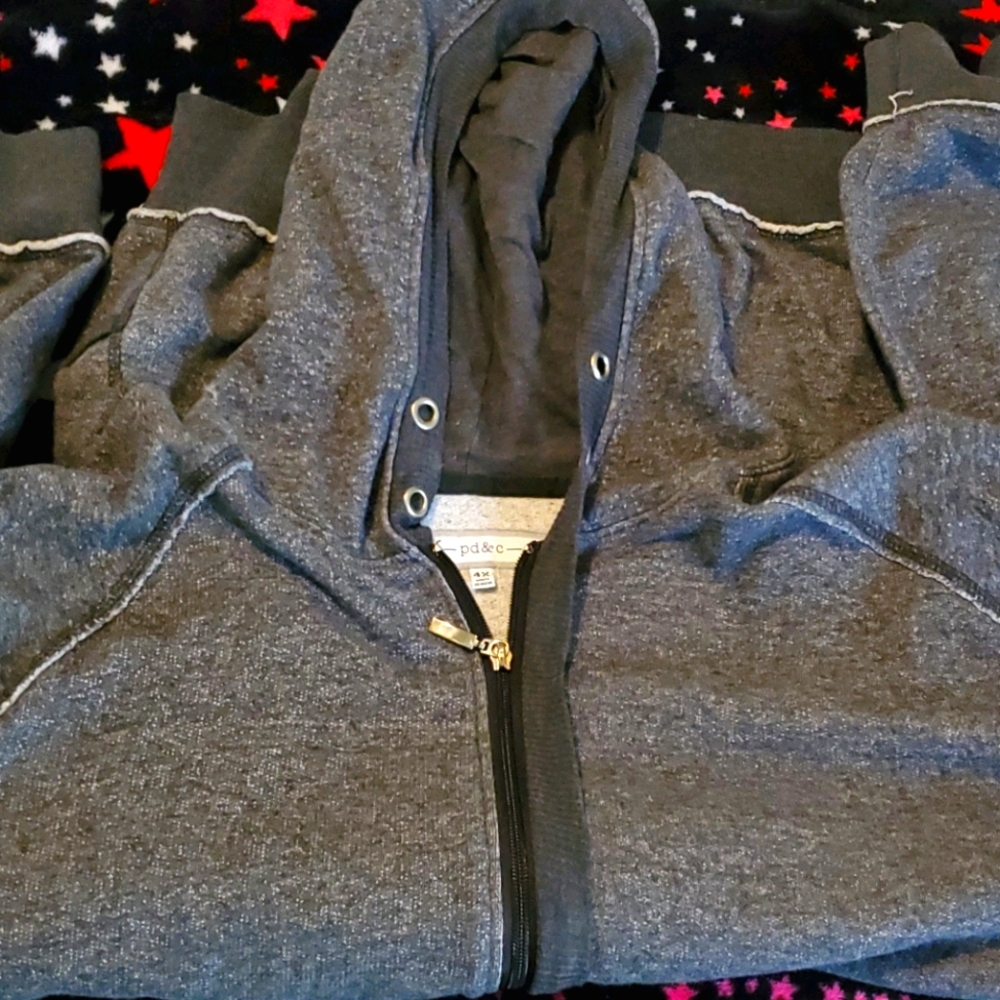 PD&C Sweat jacket size 4X in good condition